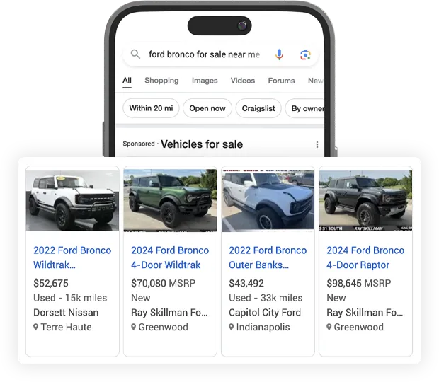 AI vehicle descriptions